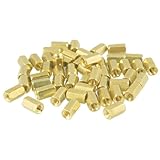 50 Pcs Metal Hex M3 Female Screw PCB Standoff Spacers 8mm Body