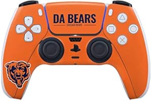 Skinit Decal Gaming skin compatible with PS5 Controller - Officially Licensed NFL Chicago Bears Team Motto Design