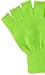Simplicity Winter Fingerless Gloves without Flap Cover Mitten Gloves, Lime