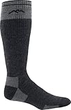 Men's Merino Wool- Over the Calf Full Cushion Socks, Charcoal, Large
