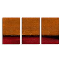 3 Piece Canvas Wall Art - Abstract Color - Canvas Prints Home Artwork Decoration for Living Room,Bedroom - 16