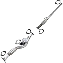 Aluminized Steel Exhaust Part Walker 56229 Direct Fit Exhaust Resonator