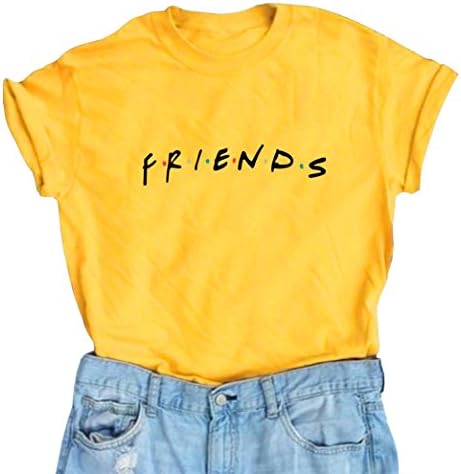 Women Cute T Shirt Junior Tops Teen Girls Graphic Printed T-Shirt