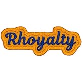 SGRho Sorority Member Embroidered Applique Sew or Iron-On Patch Collection for Bag Jacket Clothing (Rhoyalty)