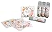 ZZYBIA Assorted T5 50pcs Lip Balm Labels - Paper Stickers for Lip Balm Containers