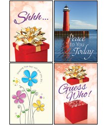 Secret Sister - KJV and N(V Scripture Greeting Cards - Boxed - All Occasion