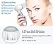 Facial Brush, Waterproof Facial Cleansing Brush Body and Face Scrubber Skin Microdermabrasion Exfoliator and Massager Bi-directional Rotation with 3 Brush Heads