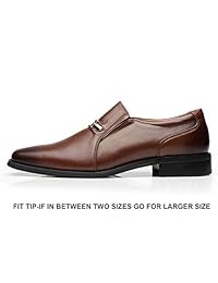 La Milano - Mocasines para hombre, estilo informal, cómodos, clásicos, de piel, para hombre