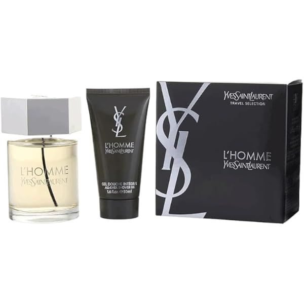 新品未使用・YSLギフトセット｜L’Homme 香水＋アフターシェイブバーム Amazon.com : Yves Saint Laurent L'Homme Men Gift Set (Eau De