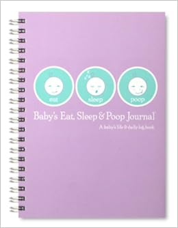 Baby S Eat Sleep And Poop Journal Log Book Lavender Sandra