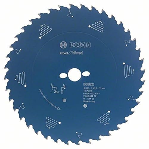 Bosch Professional 1x Kreissägeblatt Expert for Wood (für Holz, Sägeblatt Ø 420 x 30 x 3,5 mm 28 Zähne, Zubehör Kreissäge)