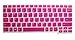 CaseBuy High Quality Semi-Hot Pink Ultra Thin Silicone Gel Keyboard Protector Skin Cover for IBM Lenovo IdeaPad S206, S210, Ideatab K3011W, Yoga 11, Yoga11, Yoga 11s 11.6-Inch, Yoga 3 11.6