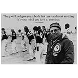 Vince Lombardi Motivational Quote Poster 19 x 13in