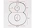 EURO TINS Large Number Wedding Birthday Anniversary Baking Cake Pan 14