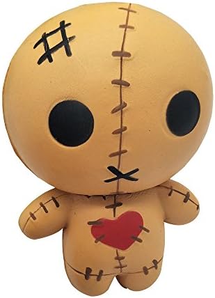 Clearance!Squishy Toy-Jumbo Squeeze Toys Kawaii Horror Doll Cream Scented Slow Rising Squishies Charms for Kid and Adults, Funny Lovely Toy Stress Relief Toy Cell Phone Straps Key Chains Toy