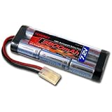 7.2V Tenergy 3800mAh Flat NiMH High Power (38A Drain Rate) Battery Pack with Tamiya connector for RC Cars and Sumo Robots