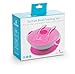 Primo Passi Baby Suction Bowl with Lid Snap-in Fork & Spoon - BPA Free First Stage Self Feeding Utensils (Blue) (Pink 2025)