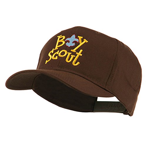 Boy Scout Logo Embroidered Cap - Brown OSFM