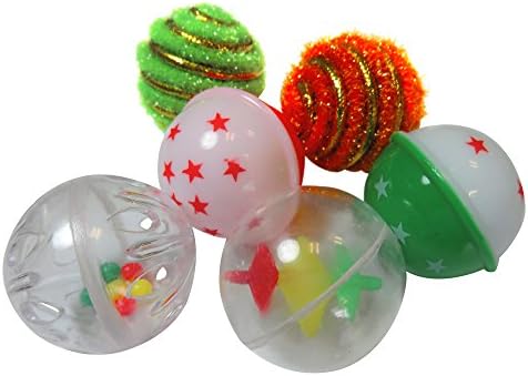 Billy Cat Interactive 6-Ball Cat Toy Set