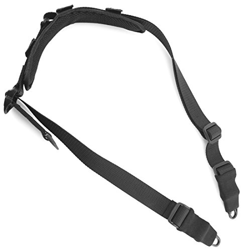 Tactical Hero 2 Point Rifle Sling Fits Any Gun, Easy Length Adjuster