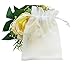 DECORA 4x6 Inch 20 Colors Organza Drawstring Bags Wedding Favour Mesh Bags for Gift Mini Jewelry Candy Pack of 120