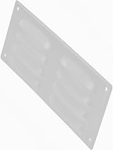 Repa Market 10 x 4 White Steel Air Vent Cover with Insect Screen view 9