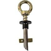Guardian Fall Protection 00230 Bolt Hole Anchor - 1.2 lbs. Galvanized Steel, Anchor Point for Horizontal/Vertical Applications