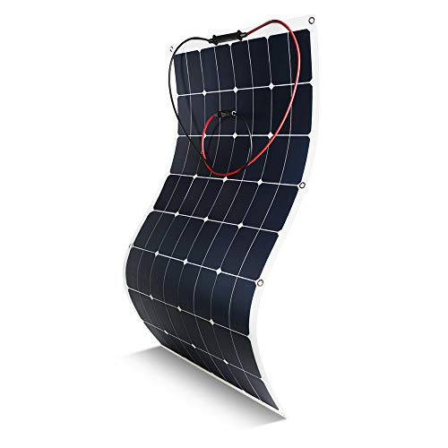 Kingsolar Flexible Solar Panel 100 Watt 18 Volt 12 Volt, ETFE Surface Not PET Surface(Most of Others) Ultra Lightweight, Ultra Thin, Up to 260 Degree Arc, for RV, Boats, Roofs, Uneven Surfaces Kingsolar Flexible Solar Panel 100 Watt 18 Volt 12 Volt, ETFE Surface Not PET Surface(Most of Others) Ultra Lightweight, Ultra Thin, Up to 260 Degree Arc, for RV, Boats, Roofs, Uneven Surfaces