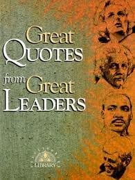 Great Quotes from Great Leaders 1st (first) edition Text Only