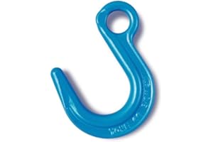 BA Products G10-121 Grade 100 Alloy Steel Eye Foundry Hook, Painted Finish, 1/2" Trade, 15000 lbs Working Load Limit