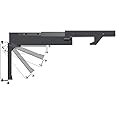 MORryde TV40-010H Slide-Out and Flip Down TV Ceiling Mount