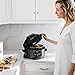 Ninja Foodi 7-in-1 Programmable Pressure Fryer, Slow Multi Cooker with TenderCrisp Technology, 5 Pot, 3-qt. Air Fry Basket (OP101), 5-Quart, Black/Gray (Renewed)
