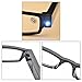 Danse Jupe Multi Strength Reading Glasses Nighttime Reader Glasses with Dual LED Lights Compact Full Frame Eyewear +1.50