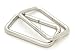 CRAFTMEMORE Metal Rectangle Buckle Ring Fits 1-1/4