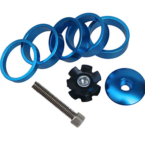 GANOPPER 1 1/8 inch Alumium Road Bike Stem Spacers MTB Headset Spacer