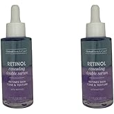 Retinol Renewing Double Serum with Peptides, Refines Skin Tone & Texture, 1.7 Fl Oz