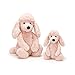 Jellycat Bashful Blush Poodle Stuffed Animal, Small, 7 inches