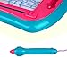 Peradix Doodle Magnetic Drawing Board Sketch Scribble Tablet Education Writing Drawing Painting Colorful Erasable Learning Toy Magnet Pad for Toddler Kids (Blue&Pink)
