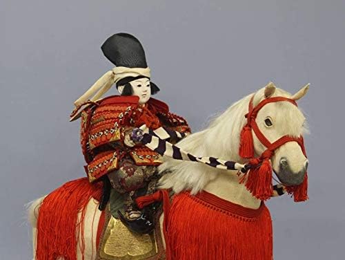 Amazon 八幡太郎義家 馬乗り人形 源義家 五月人形 武者人形 大将人形 五月人形 ホビー