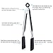 Clearance Sale Kitchen Tongs Stainless Steel With Silicone Tips - Locking Tong Set Of 2/12-inch and 9-inch Kitchen Tongs - Great As Salad, Grill, BBQ, Cooking Or Serving Tongs