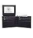 Tonly Monders RFID Blocking Men's Full Grain Leather Wallet Bifold Slim Front Pocket Wallet, Black