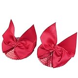 Ayliss® Women's Sexy Nipple Cover Sequin Bowtie Shape Exotic Pasties Lingerie