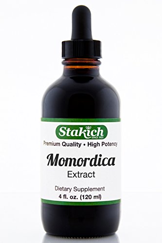 Stakich Momordica Bitter Melon (Momordica charantia) 4 oz Liquid Extract - Top Quality