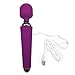 Vibrator Wand Massager, Rechargeable Waterproof Personal Wireless Vibrators with Multi Speed Powerful Vibration for Women Full Body Massage, Head, Neck, Back - The Secret Wand