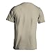 Dion Wear Men's American Flag Skull Short Sleeve T-Shirt (L, Sand)