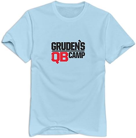 JJTD Men's Gruden Camp T-Shirt SkyBlue US Size S