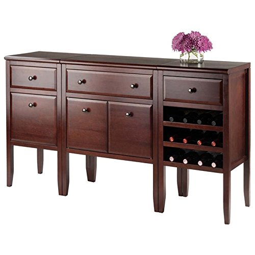 Winsome Wood 40728 Orleans Buffet, Cappuccino