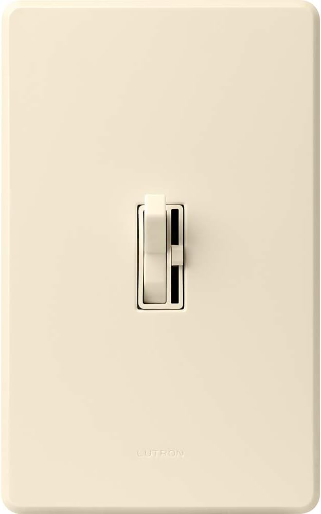 Lutron Toggler LED+ Dimmer Switch | 150-Watt, Single-Pole/3-Way | TGCL-153PH-IV | Ivory - Wall Dimmer Switches - 