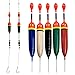 THKFISH Slip Bobbers Fishing Floats and Bobbers Balsa Wooden Fishing Slip Bobbers for Crappie Panfish Walleyes Bass Trout Pike 0.18oz(2.32