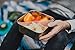 U Konserve - Divided To-Go, Stainless Steel with Removable Dividers, Multiple Containers in One, Ideal for Lunches, Picnics and Travel, Dishwasher Safe (Medium, Sky)